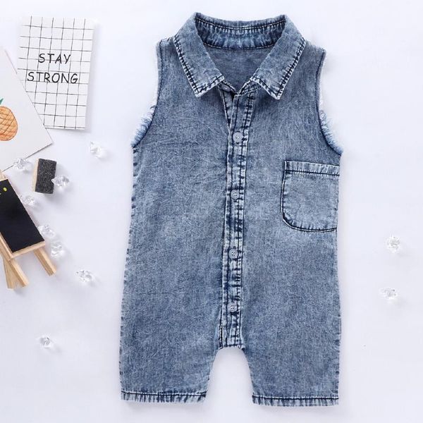 jumpsuits summer denim baby romper born boys sleeveless rompers playsuits infant girl jumpsuit bodysuit clothes outfit 0-4 years, Blue
jumpsuits summer denim baby romper born boys sleeveless rompers playsuits infant girl jumpsuit bodysuit clothes outfit 0-4 years, Blue