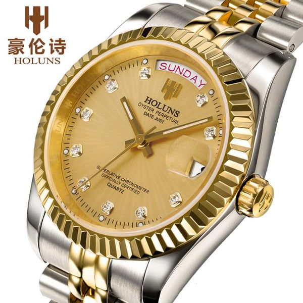 wristwatches holuns genuine business style men's casual diamond scale multi-function calendar watch, Slivery;brown
wristwatches holuns genuine business style men's casual diamond scale multi-function calendar watch, Slivery;brown