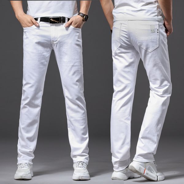 2021 new classic style men ny pure white slim brand advanced stretch casual men's fashion jeans trousers plus size d9uo, Blue
2021 new classic style men ny pure white slim brand advanced stretch casual men's fashion jeans trousers plus size d9uo, Blue