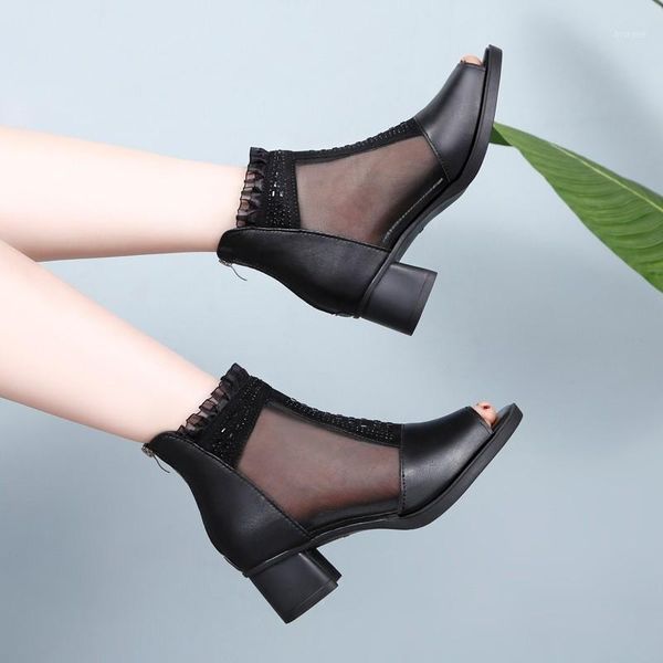sandals gladiator peep toe sandal boots summer mesh high heels dress shoes woman lace ankle strap boot sandalias mujer 8122g1, Black
sandals gladiator peep toe sandal boots summer mesh high heels dress shoes woman lace ankle strap boot sandalias mujer 8122g1, Black