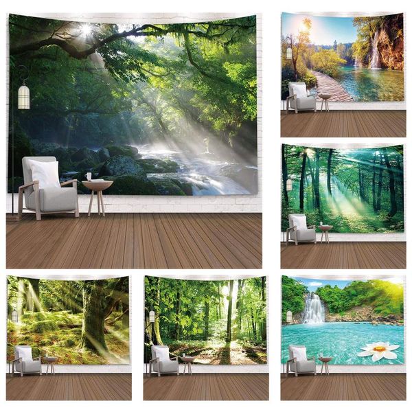 tapestries fuwatacchi forest waterfall scenic landscape picture wall hanging carpets home decor tapestry for living room bedroom
tapestries fuwatacchi forest waterfall scenic landscape picture wall hanging carpets home decor tapestry for living room bedroom