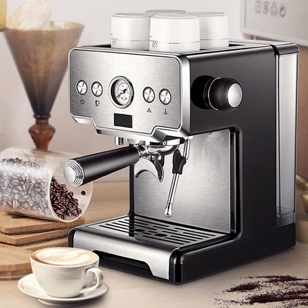220v coffee machine espresso machine household thermostat 15bar coffee semi-automatic pump cappuccino milk bubbler
220v coffee machine espresso machine household thermostat 15bar coffee semi-automatic pump cappuccino milk bubbler