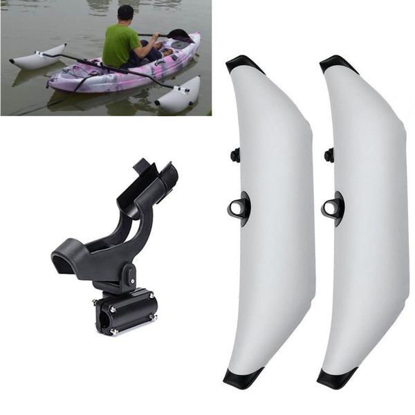 rafts/inflatable boats pvc aufblasbare ausleger kajak kanu boot stehend float stabilisator mit swivel 360 einstellbare angelrute halter
rafts/inflatable boats pvc aufblasbare ausleger kajak kanu boot stehend float stabilisator mit swivel 360 einstellbare angelrute halter