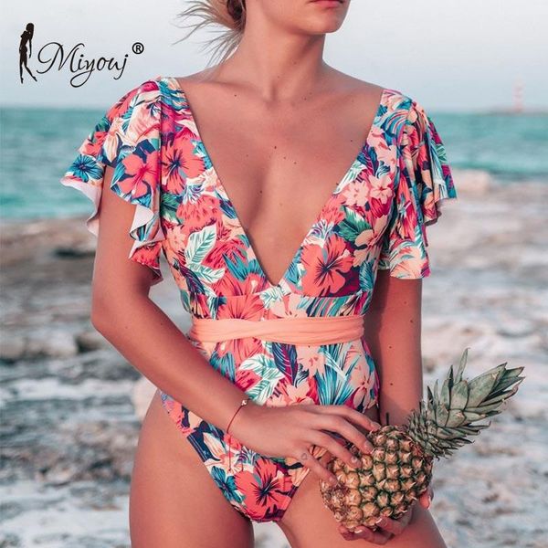 one-piece suits miyouj deep v neck swimming bodysuit flower plant print women's swimsuit 2021 bandage summer
one-piece suits miyouj deep v neck swimming bodysuit flower plant print women's swimsuit 2021 bandage summer
