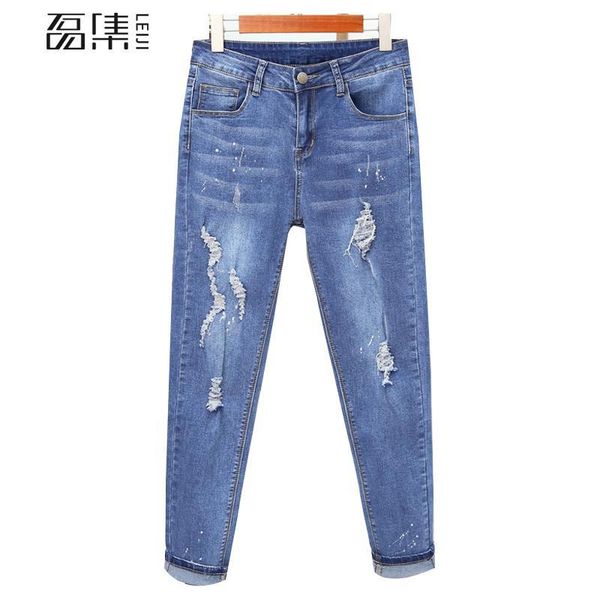 women's jeans boyfriend for women high waisted plus size elastic waist loose denim full length harem pants, Blue
women's jeans boyfriend for women high waisted plus size elastic waist loose denim full length harem pants, Blue