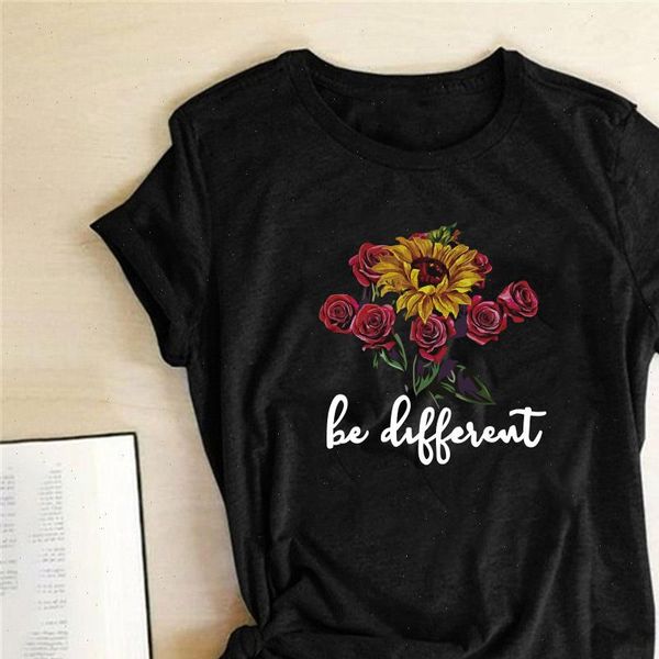 2021 new aesthetic tshirt be different rose flower print women t shirt casual short sleeve summer femme t shirt mulher camisetas, White
2021 new aesthetic tshirt be different rose flower print women t shirt casual short sleeve summer femme t shirt mulher camisetas, White