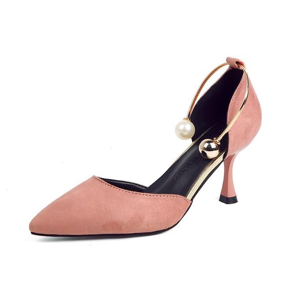 dress shoes single female korean version of the wild pearl word buckle stiletto high heel women hollow sandals women's, Black
dress shoes single female korean version of the wild pearl word buckle stiletto high heel women hollow sandals women's, Black
