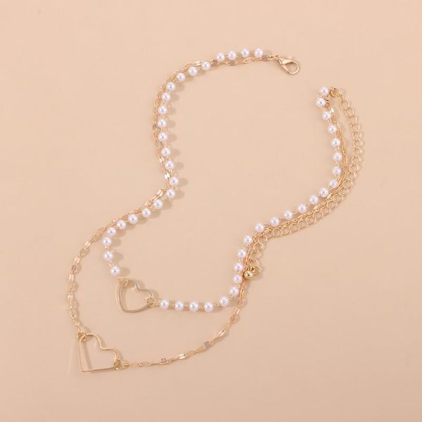 pendant necklaces necklace women heart woman chain girls jewelry multilayer gold color trendy elegant metal collier, Silver
pendant necklaces necklace women heart woman chain girls jewelry multilayer gold color trendy elegant metal collier, Silver