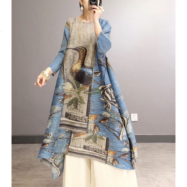 2021 beginning spring new female style miyak folds fashion looser size fine age-reducing dress k7x6, Black;gray
2021 beginning spring new female style miyak folds fashion looser size fine age-reducing dress k7x6, Black;gray