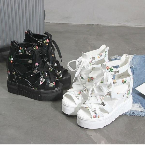 platform sandals women shoes 2021 summer super high heels ladies casual shoes wedge chunky sandals gladiator fashion high top, Black
platform sandals women shoes 2021 summer super high heels ladies casual shoes wedge chunky sandals gladiator fashion high top, Black