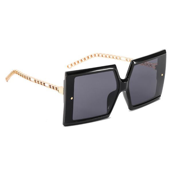chain legs oversized square sunglass women vintage digner sun glass fashion shad uv400 men luxury brand female eyewear, White;black
chain legs oversized square sunglass women vintage digner sun glass fashion shad uv400 men luxury brand female eyewear, White;black