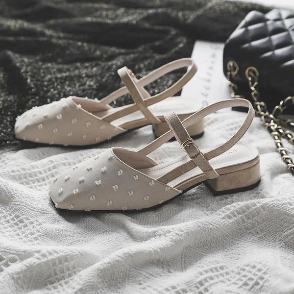 sandals retro party mules shoes office ladies designer women fashion square toe buckle strap low heels summer elegant rome flats, Black
sandals retro party mules shoes office ladies designer women fashion square toe buckle strap low heels summer elegant rome flats, Black