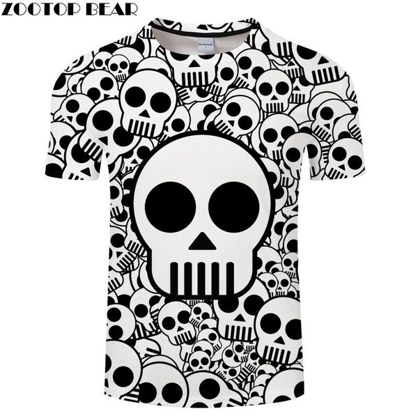 women's t-shirt skull 3d print t shirt men women tshirt summer funny short sleeve o-neck &tee streetwear black classic drop ship zootop, White
women's t-shirt skull 3d print t shirt men women tshirt summer funny short sleeve o-neck &tee streetwear black classic drop ship zootop, White