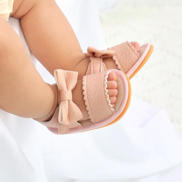 first walkers fashion born infant baby boys girls solid colors pu bow sandals soft non-slip rubber sole summer flat walking shoes#p4
first walkers fashion born infant baby boys girls solid colors pu bow sandals soft non-slip rubber sole summer flat walking shoes#p4