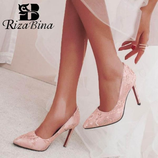 dress shoes rizabina women pumps fashion embroidery high heel for spring pointed toe dance party wedding stiletto size 33-43, Black
dress shoes rizabina women pumps fashion embroidery high heel for spring pointed toe dance party wedding stiletto size 33-43, Black