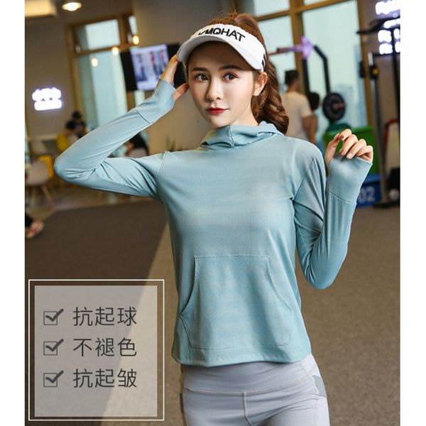 women's t-shirt 's same autumn and winter hooded bodysuit fitns women's slim sports long sleeve nude yoga suit, White
women's t-shirt 's same autumn and winter hooded bodysuit fitns women's slim sports long sleeve nude yoga suit, White