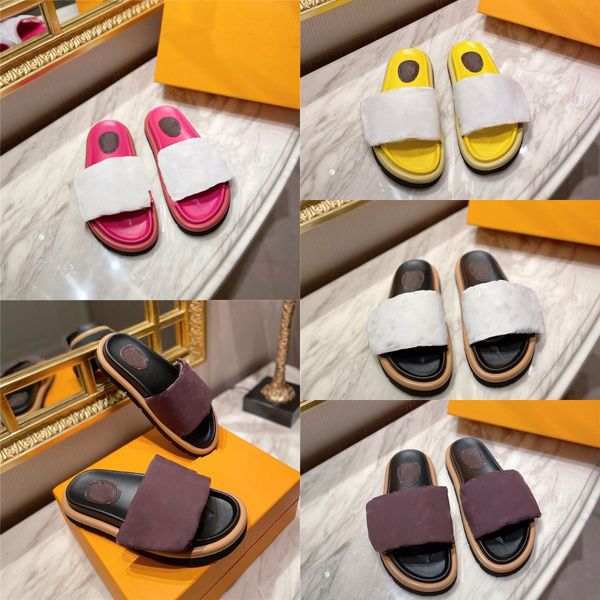 designer women slippers pool pillow comfort flat sandals slides printing adjustable flip flop summer platform flower sandal thick bottom bea, Black
designer women slippers pool pillow comfort flat sandals slides printing adjustable flip flop summer platform flower sandal thick bottom bea, Black