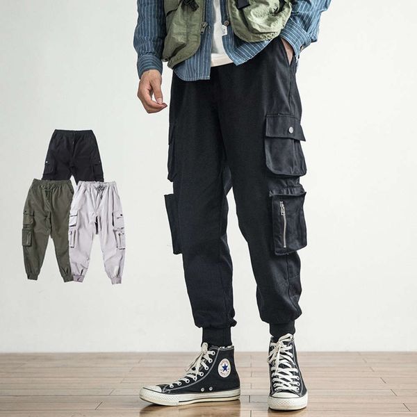 japanese new summer men's casual in 2019 multi pocket cotton trousers overalls youth fashionable pants, Black
japanese new summer men's casual in 2019 multi pocket cotton trousers overalls youth fashionable pants, Black