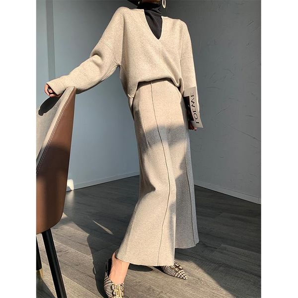 women's pants & capris autumn winter loose elastic waist women straight leg knitted pant 2021 fashion ladies casual floor-length street, Black;white
women's pants & capris autumn winter loose elastic waist women straight leg knitted pant 2021 fashion ladies casual floor-length street, Black;white