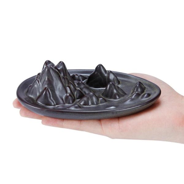 fragrance lamps 1pc ceramic backflow censer incense holder for home reading room (clouds sea and mountain)
fragrance lamps 1pc ceramic backflow censer incense holder for home reading room (clouds sea and mountain)
