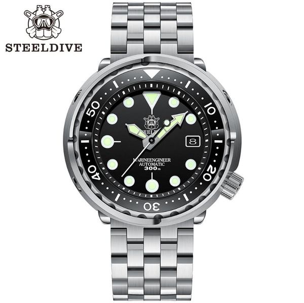 wristwatches steeldive sd1975 black dial ceramic bezel 30atm 300m waterproof stainless steel nh35 tuna mens dive watch, Slivery;brown
wristwatches steeldive sd1975 black dial ceramic bezel 30atm 300m waterproof stainless steel nh35 tuna mens dive watch, Slivery;brown