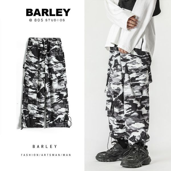 2021 new camo men's fashion casual military style tactical men streetwear loose hip-hop straight trousers mens wide leg pants b5s8, Black
2021 new camo men's fashion casual military style tactical men streetwear loose hip-hop straight trousers mens wide leg pants b5s8, Black