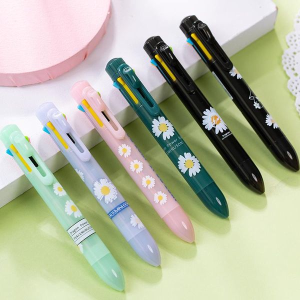 ballpoint pens 8 color in 1 body cute daisy flower pen for writing marker liner click style stationery office school supplies f016, Blue;orange
ballpoint pens 8 color in 1 body cute daisy flower pen for writing marker liner click style stationery office school supplies f016, Blue;orange