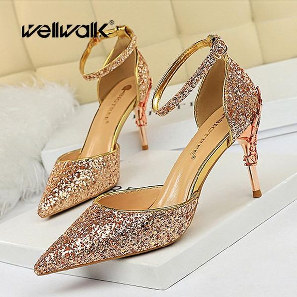 dress shoes glitter pumps women heels pointed toe sling backs metal heel ladies wedding party shoe woman summer sandal plus size 34-43, Black
dress shoes glitter pumps women heels pointed toe sling backs metal heel ladies wedding party shoe woman summer sandal plus size 34-43, Black