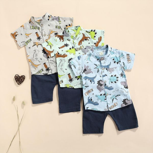 0 4y toddler kids baby boys summer casual clothes sets dinosaur printed short sleeve shirt shorts outfit 2pcs set, White
0 4y toddler kids baby boys summer casual clothes sets dinosaur printed short sleeve shirt shorts outfit 2pcs set, White