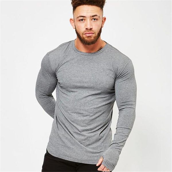 2021 new solid casual long sleeve t-shirt men fitness cotton t male gym workout ny tee shirt gray running sport clothing x71e, White;black
2021 new solid casual long sleeve t-shirt men fitness cotton t male gym workout ny tee shirt gray running sport clothing x71e, White;black