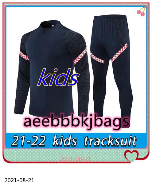 21 22 kids soccer tracksuit jacket perisic rakitic srna kovacic 2021 2022 child football training suit, Black
21 22 kids soccer tracksuit jacket perisic rakitic srna kovacic 2021 2022 child football training suit, Black