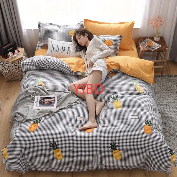 bedding sets set quilt cover pure cotton brushed four-piece autumn and winter thick student bed linen three-piece
bedding sets set quilt cover pure cotton brushed four-piece autumn and winter thick student bed linen three-piece