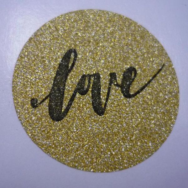 gift wrap love lighter gold glitter classic round sticker with customized texts or logo
gift wrap love lighter gold glitter classic round sticker with customized texts or logo