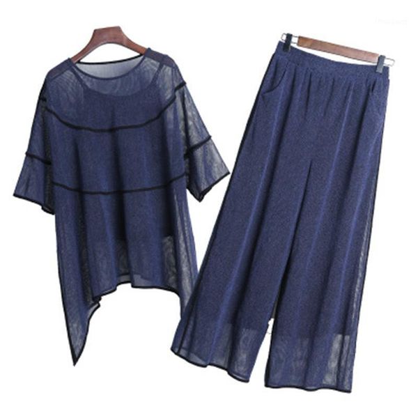women's tracksuits 2021 summer fashion korean version plus size leg pants t-shirt two piece set spring high waist suit, Gray
women's tracksuits 2021 summer fashion korean version plus size leg pants t-shirt two piece set spring high waist suit, Gray