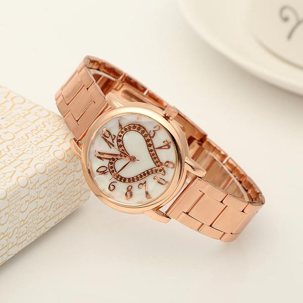 wristwatches luxury wrist watch for women stylish gold steel bracelet strap ladies watches relogio feminino metal wristwatch, Slivery;brown
wristwatches luxury wrist watch for women stylish gold steel bracelet strap ladies watches relogio feminino metal wristwatch, Slivery;brown