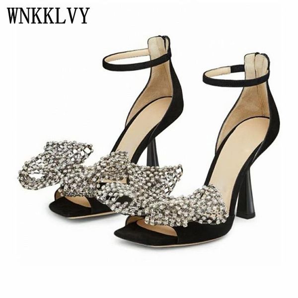 dress shoes butterfly knot rhinestone decoration open-toe sandalias high heels sandals fashion women's bridal wedding 2021, Black
dress shoes butterfly knot rhinestone decoration open-toe sandalias high heels sandals fashion women's bridal wedding 2021, Black