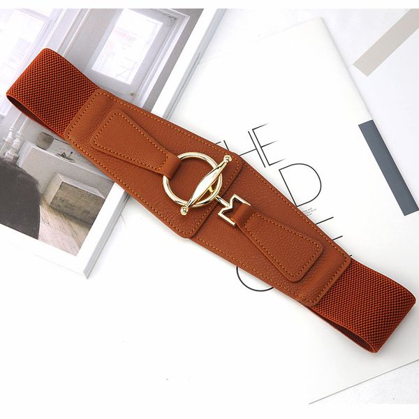 belt stretch dress all-matching fashionables elastic girdle dress women's fashionable belts coat outerwear decorative wide accessories, Black;brown
belt stretch dress all-matching fashionables elastic girdle dress women's fashionable belts coat outerwear decorative wide accessories, Black;brown