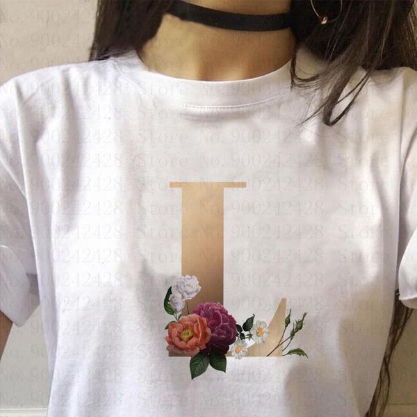 customized golden initial letter a b c d womens t shirt harajuku flowers short sleeve casual fashion style female, White
customized golden initial letter a b c d womens t shirt harajuku flowers short sleeve casual fashion style female, White
