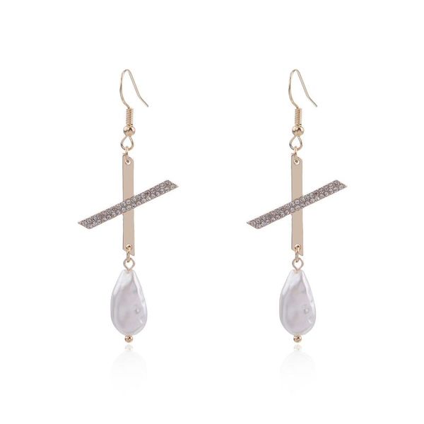 dangle & chandelier symmetrical letter pearl pendant earrings female creative alloy trend exaggerated, Silver
dangle & chandelier symmetrical letter pearl pendant earrings female creative alloy trend exaggerated, Silver