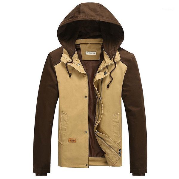 men's jackets nice spring mens and coats casual slim patchwork hooded outerwear for men basic jacket motorcycle 5xl, Black;brown
men's jackets nice spring mens and coats casual slim patchwork hooded outerwear for men basic jacket motorcycle 5xl, Black;brown