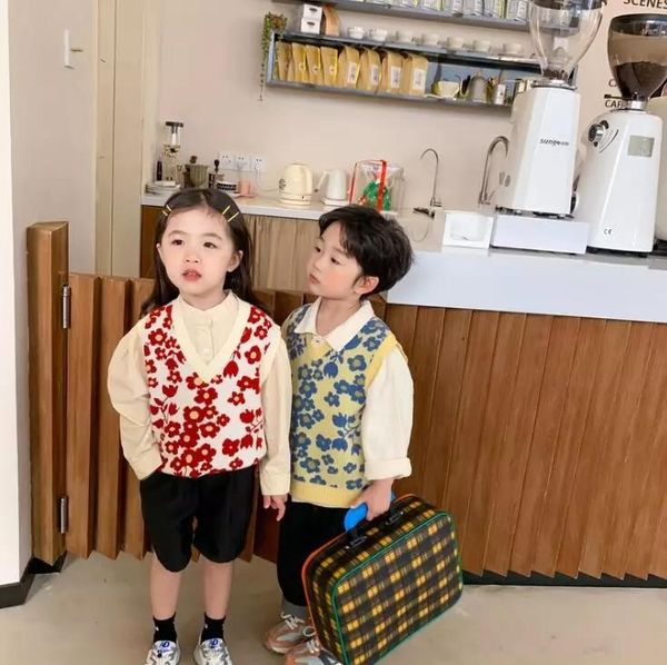 waistcoat 2021 girls boys floral knitted sweater spring cotton fashion kids pullover vest clothes 1-6 years, Camo
waistcoat 2021 girls boys floral knitted sweater spring cotton fashion kids pullover vest clothes 1-6 years, Camo
