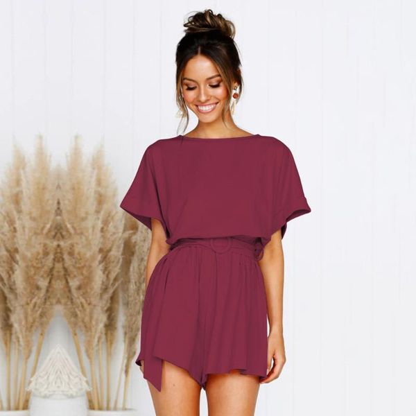 women's jumpsuits & rompers arrival womens playsuit summer short sleeve casual straps girls jumpsuit pink ladies clothing female street, Black;white 
women's jumpsuits & rompers arrival womens playsuit summer short sleeve casual straps girls jumpsuit pink ladies clothing female street, Black;white