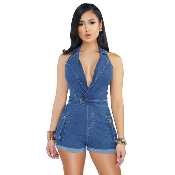 women's jumpsuits & rompers tsuretobe backless denim jumpsuit women bodycon bodysuit off shoulder jeans ladies summer bandage short, Black;white
women's jumpsuits & rompers tsuretobe backless denim jumpsuit women bodycon bodysuit off shoulder jeans ladies summer bandage short, Black;white