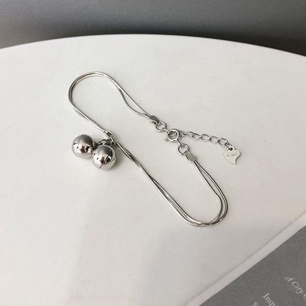 charm bracelets simple personalized s925 silver double-layer bell bracelet small fresh style birthday gifts, Golden;silver
charm bracelets simple personalized s925 silver double-layer bell bracelet small fresh style birthday gifts, Golden;silver