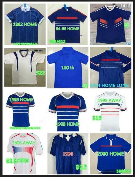 1998 retro soccer jerseys zidane 10 henry 12 thuram 15 deschamps 7 desailly 8 football jersey vintage maillot de thai quality 2006 shirt zmp, Black;yellow
1998 retro soccer jerseys zidane 10 henry 12 thuram 15 deschamps 7 desailly 8 football jersey vintage maillot de thai quality 2006 shirt zmp, Black;yellow