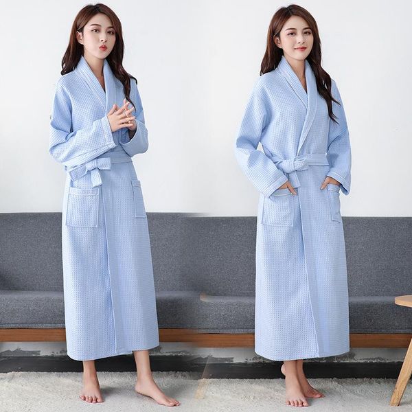 women's sleepwear lovers spring autumn fashion waffle bathrobe women suck water kimono bath robe peignoir dressing gown robes plus size, Black;red
women's sleepwear lovers spring autumn fashion waffle bathrobe women suck water kimono bath robe peignoir dressing gown robes plus size, Black;red