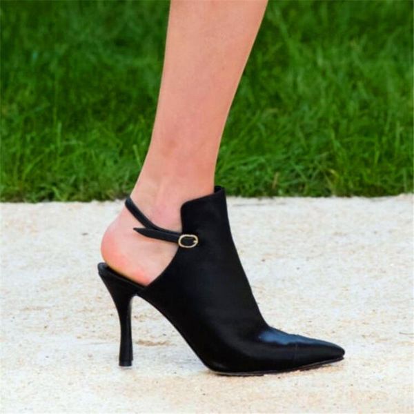 dress shoes spring and summer fashion ladies high-heeled satin-finished slippers, Black
dress shoes spring and summer fashion ladies high-heeled satin-finished slippers, Black