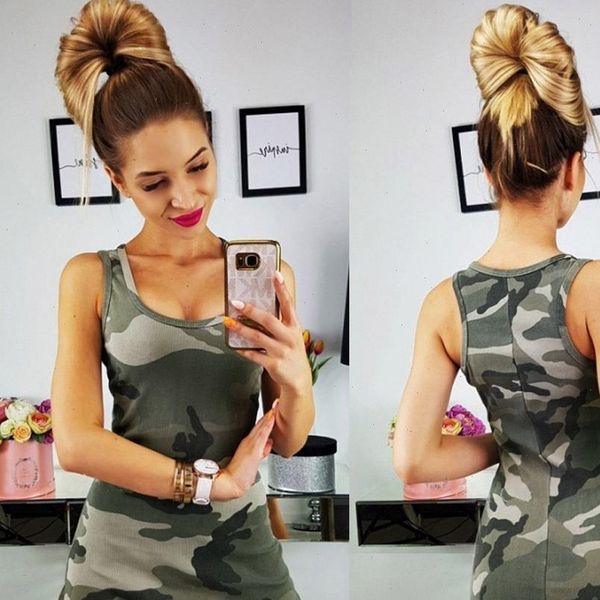 summer dress women bodycon dresses ladies tank mini dresses fashion o neck print female camouflage slim vestidos 2021, Black;gray
summer dress women bodycon dresses ladies tank mini dresses fashion o neck print female camouflage slim vestidos 2021, Black;gray
