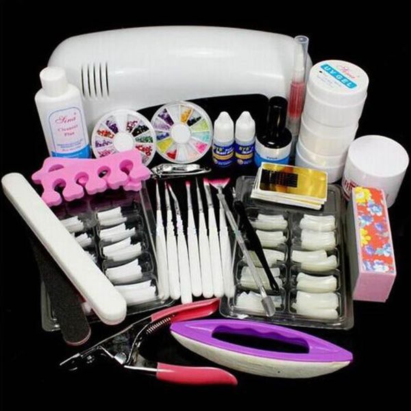 nail art kits professional manicure tools set diy kit 9w lamp with uv extension gels flase pedicure acrilic
nail art kits professional manicure tools set diy kit 9w lamp with uv extension gels flase pedicure acrilic