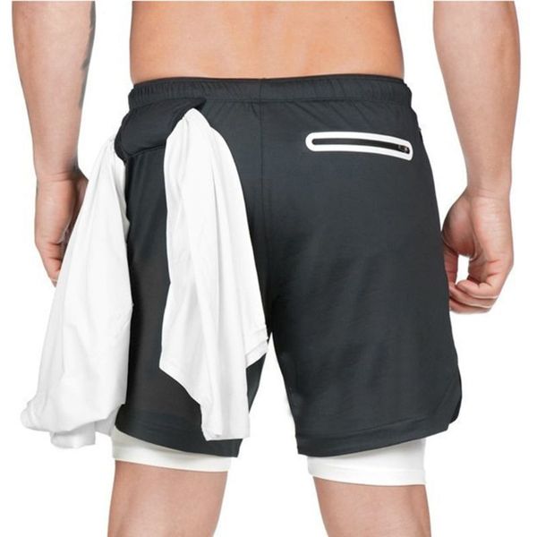 mens 2 in 1 workout running shorts gym yoga training sport compression mesh quick drying tights pants with phone pocket c0222, White;black
mens 2 in 1 workout running shorts gym yoga training sport compression mesh quick drying tights pants with phone pocket c0222, White;black